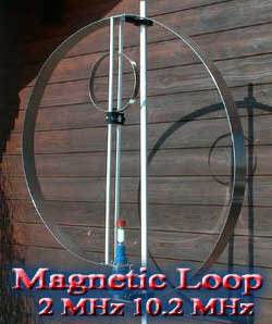 Magnetic Loop frequency Range 2 MHz 10.2 MHz