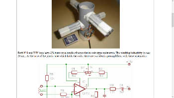 Compact VLF / LF air core loop antenna