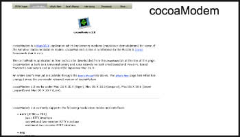 cocoaModem