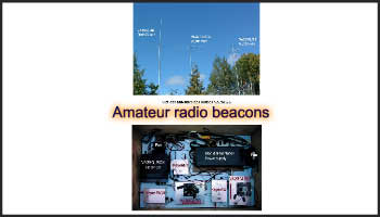 Amateur radio beacons