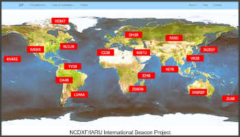 NCDXF/IARU Beacon Transmission Schedule