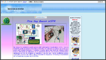 Pixie Key Beacon WSPR