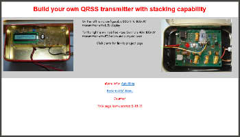 QRSS transmitter