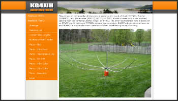 Version of the broadband hexbeam