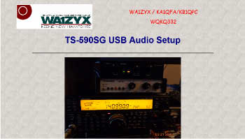 Ptt dvk fsk Keying with Kenwood TS-590SG