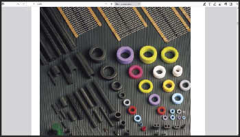 Using ferrite for interference suppression