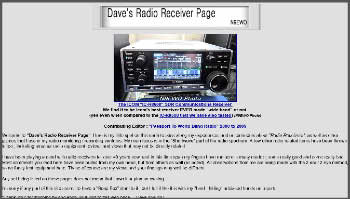 Dave radio receiver page