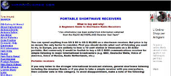 Portable shortwave receivers