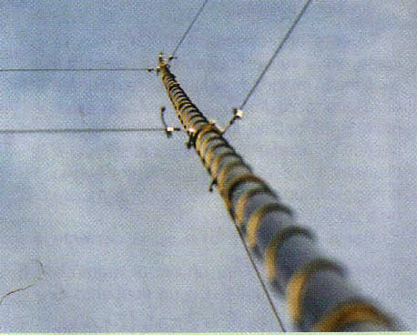 verticale in fibra per gli 80mt