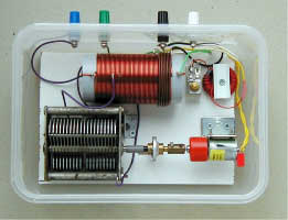 Remote loading unit for a 160m end fed antenna